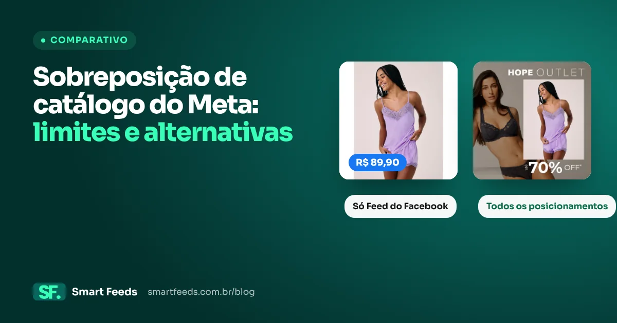 Capa: Alternativas à sobreposição de catálogo do Meta