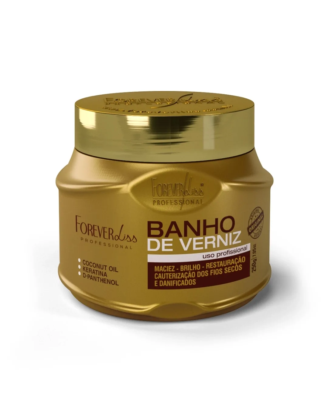 Foto padrão da máscara Banho de Verniz no catálogo da Forever Liss