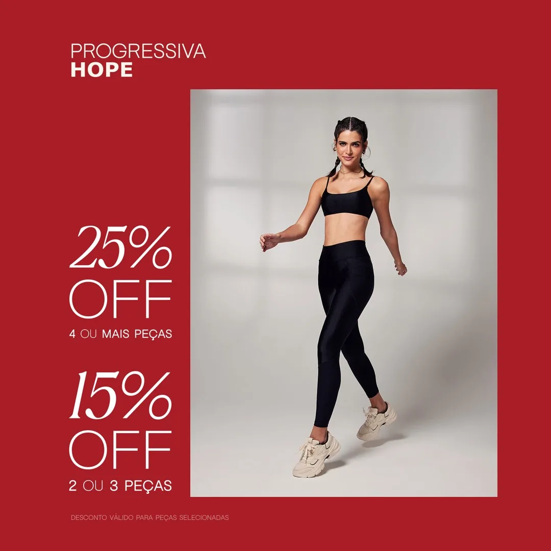 Mesma legging com a moldura Quinzena progressiva gerada pelo Smart Feeds